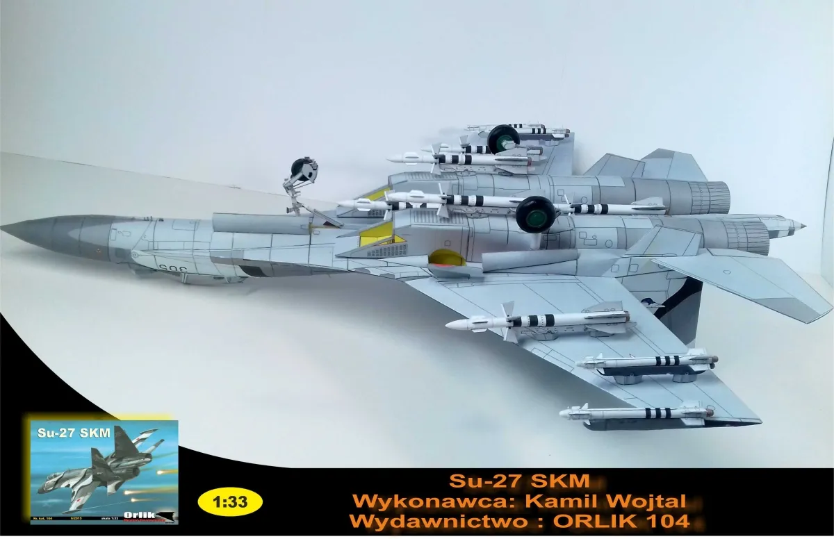 Lietadlo SU-27 SKM